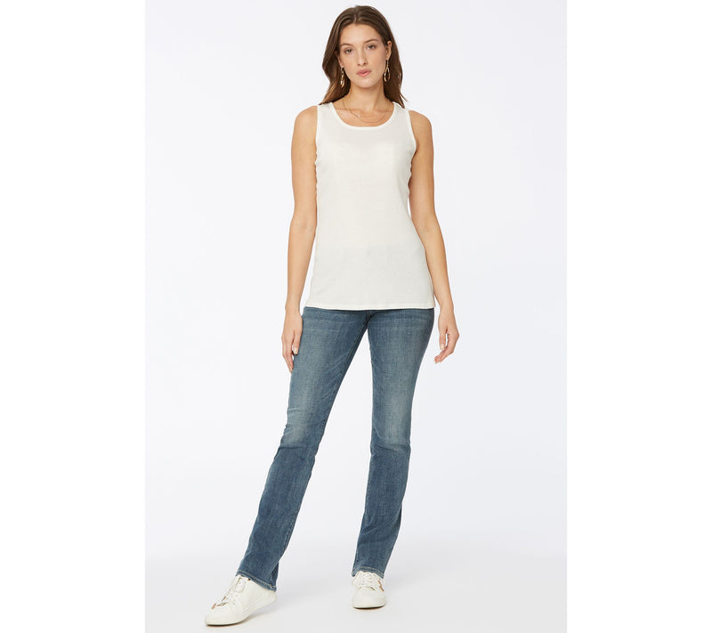 NYDJ Forever Comfort Ribbed Scoop Neck Tank — View 12