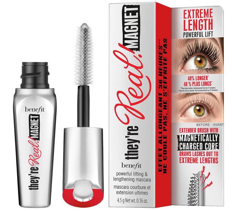 Benefit They're Real! Magnet Extreme Lengthening Mascara Mini — View 6