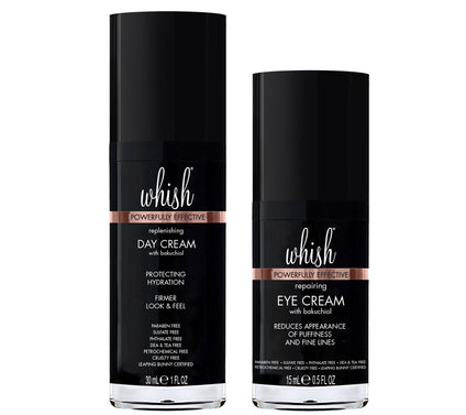 Whish Bakuchiol Powered Eye Cream and Day Cream