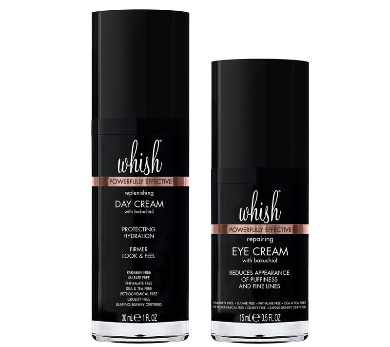 Whish Bakuchiol Powered Eye Cream and Day Cream — Main view
