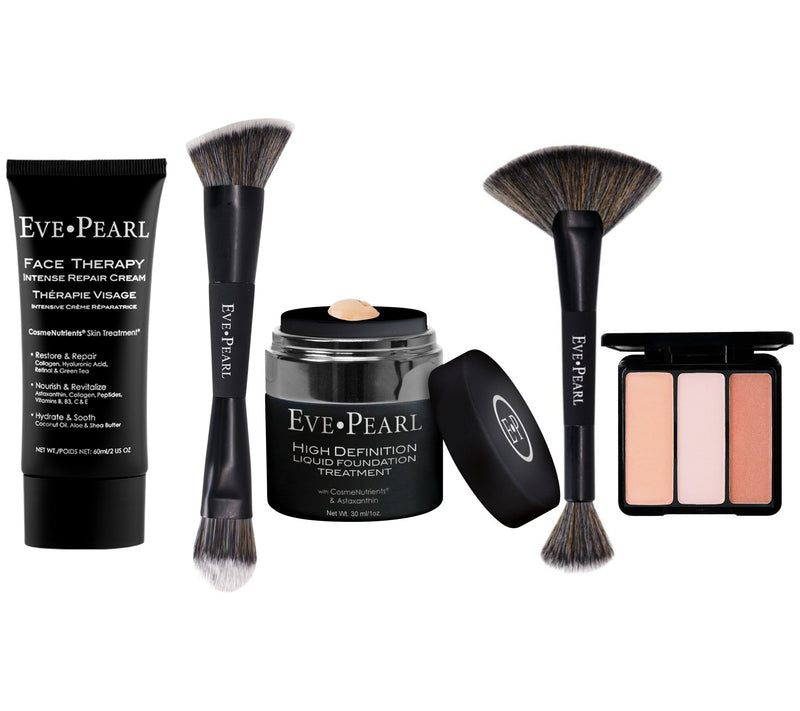 EVE PEARL 5-Piece Face Cream, Liquid Foundation & Cheek Set — View 5