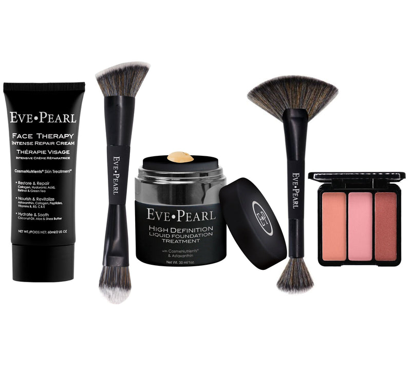 EVE PEARL 5-Piece Face Cream, Liquid Foundation & Cheek Set — View 7