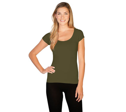 Skinnytees Missy Cap Sleeve Tee