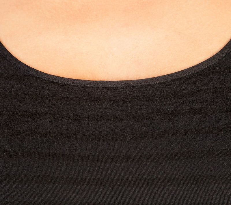 Skinnytees Missy Tonal Stripe Tank — View 14