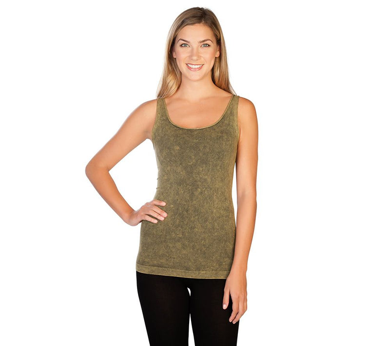Skinnytees Missy Vintage Wash Tank — View 7