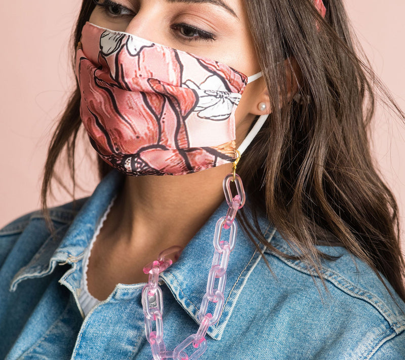 Violet & Brooks Lucite Face Covering Chain — View 10