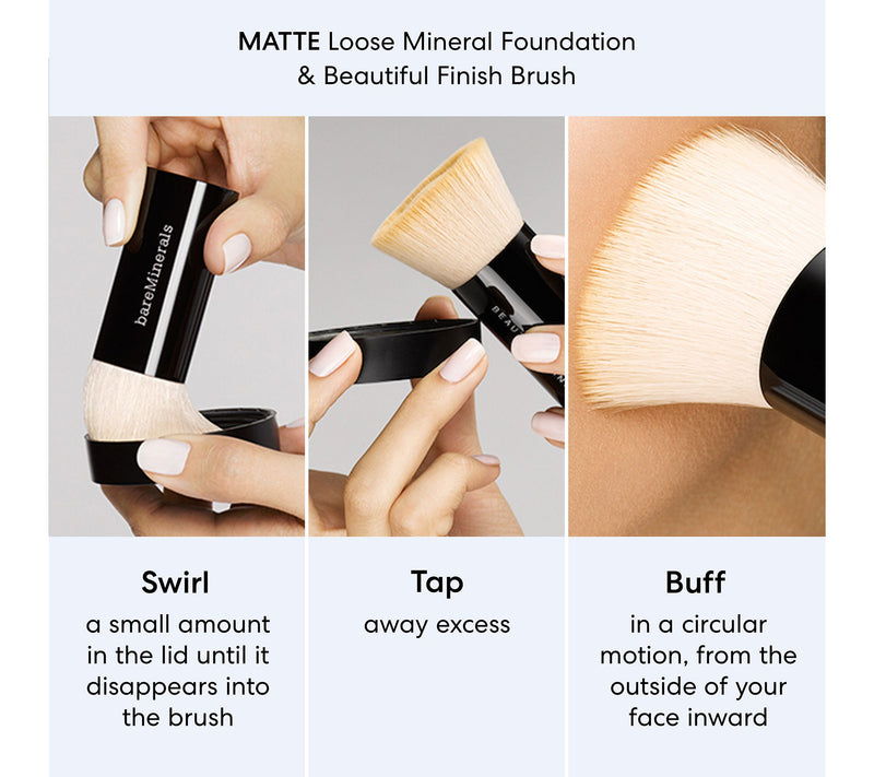 bareMinerals Loose Powder Matte Foundation SPF 15 Duo — View 62
