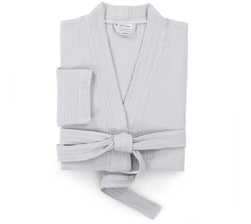 Linum Home Textiles Smyrna Luxury Bathrobe — View 5