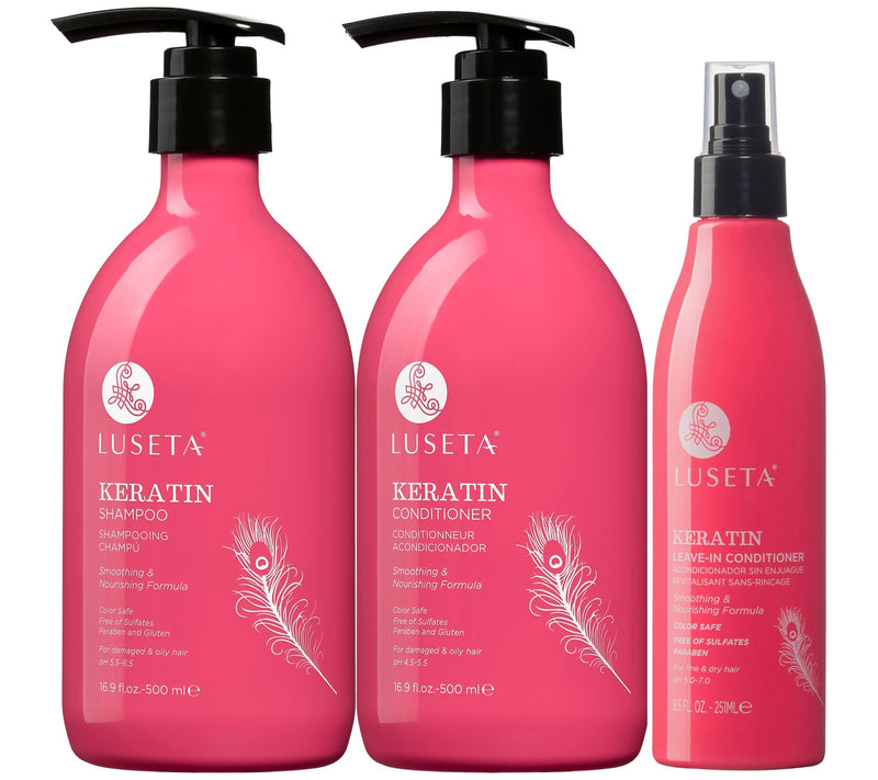 Luseta Keratin Shampoo & Conditioner Set — Main view