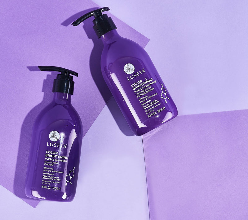 Luseta Color-Brightening Shampoo & Conditioner+ Hair Mask — View 3