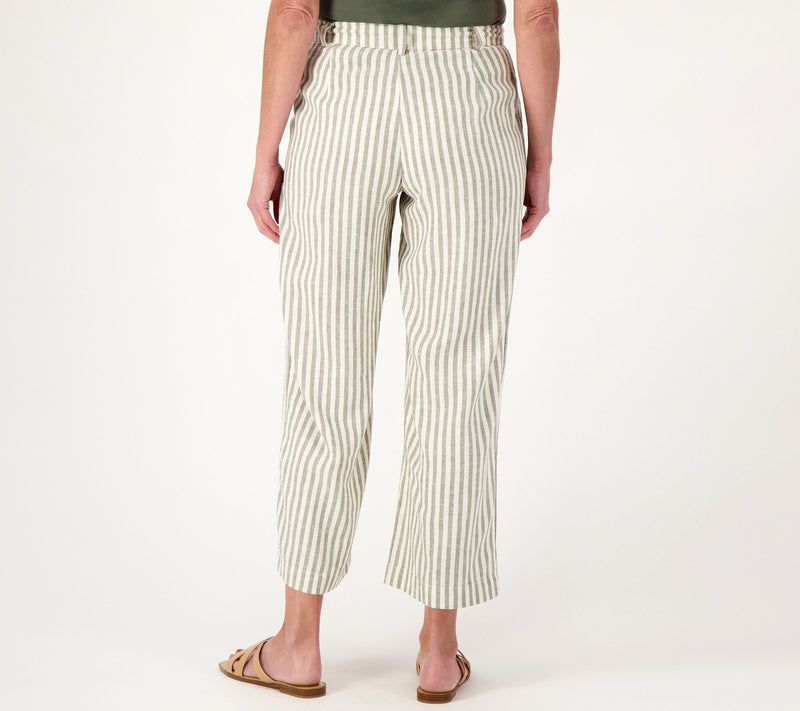 Candance Cameron Bure Wide Leg Crop Pants — View 4