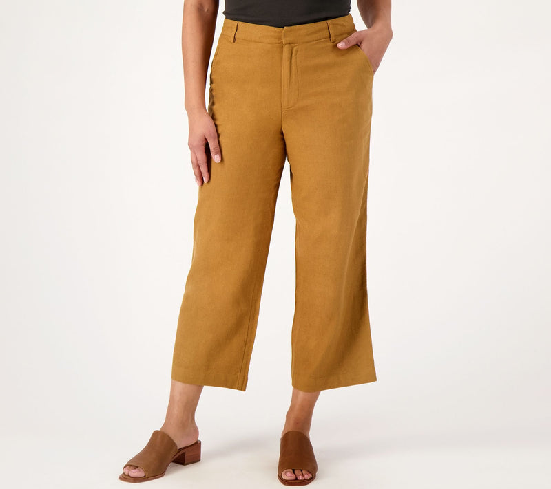 Candance Cameron Bure Wide Leg Crop Pants — View 16
