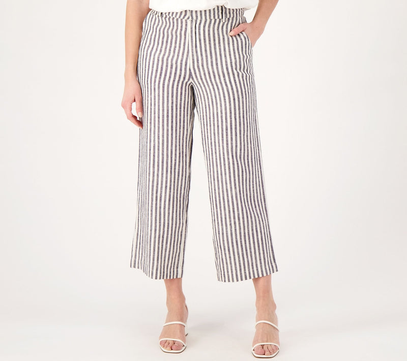Candace Cameron Bure Wide Leg Crop Pants — View 14