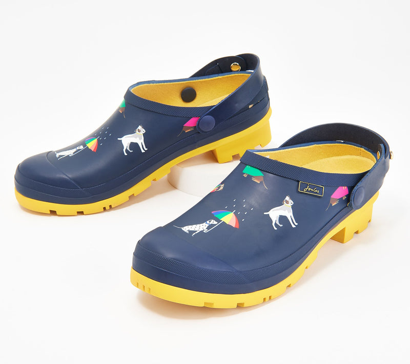 Joules Waterproof Clogs with Backstrap - Welly Clog — View 7