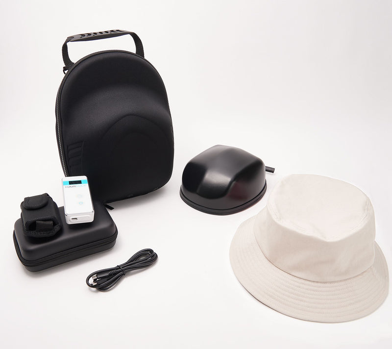 Hairmax Laser Cap 202 Hair Growth Device with Hat — View 5