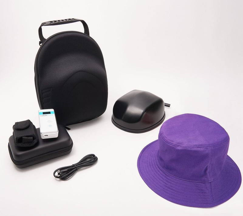 Hairmax Laser Cap 202 Hair Growth Device with Hat — View 9