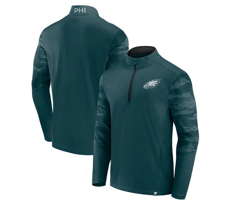 NFL Men's Quarter Zip Long Sleeve Pullover — Main view