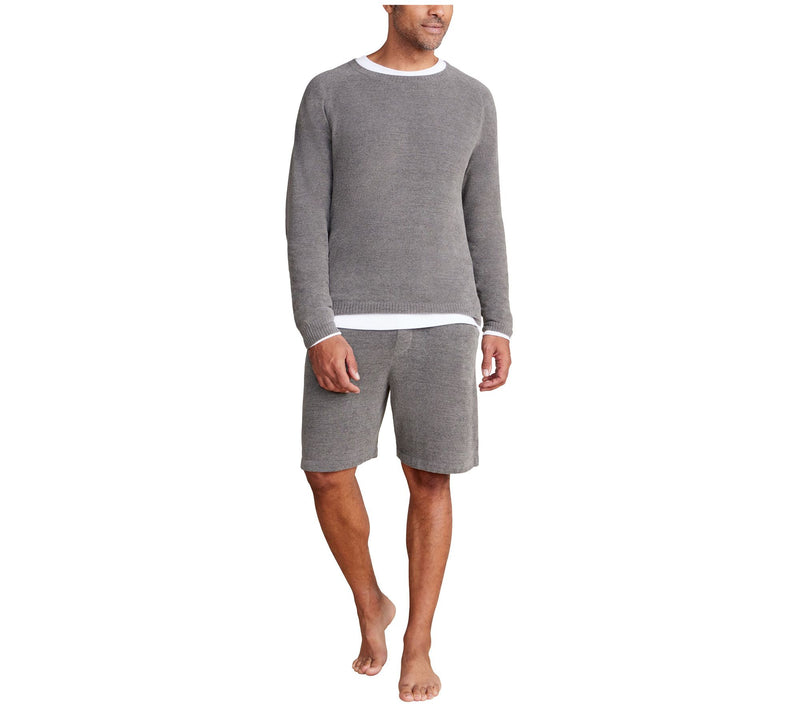 Barefoot Dreams CozyChic Ultra Lite Men's Loun ge Shorts — View 7