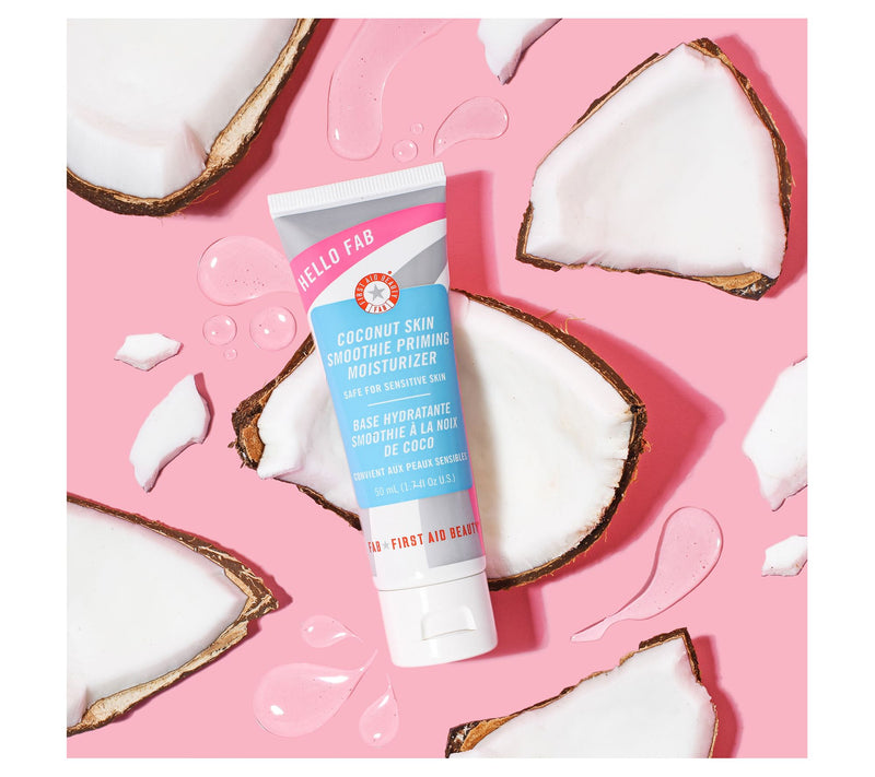 First Aid Beauty Hello FAB Coconut Priming Moisturizer 1.7 oz — View 3