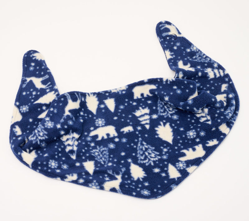 Cuddl Duds Fleecewear with Stretch Pet Bandana — View 15