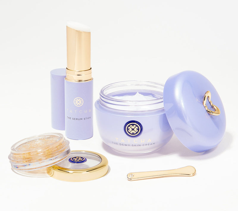 TATCHA Dewy Skin Cream Serum Stick and Lip Balm 3-Piece Kit — Main view