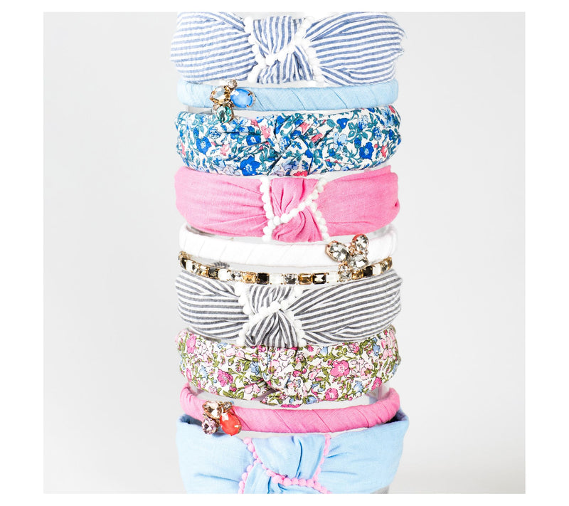 Violet & Brooks Skylar Pom Pom Headband — View 7
