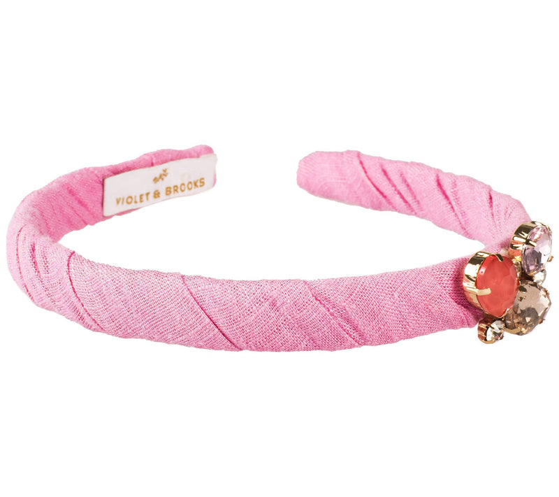 Violet & Brooks Rebecca Crystal Headband — Main view