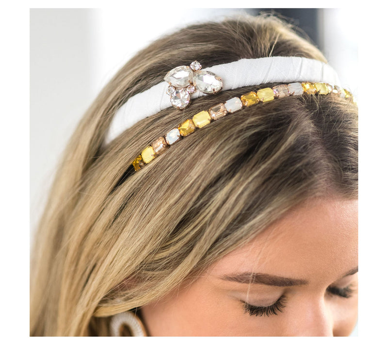 Violet & Brooks Rebecca Crystal Headband — View 10