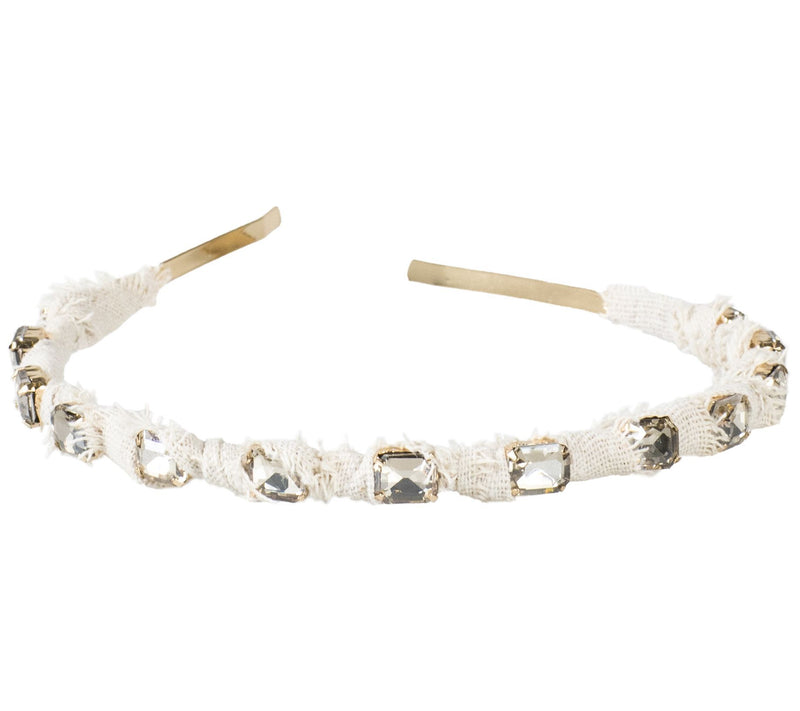 Violet & Brooks Phoebe Linen Fluff Headband — View 3