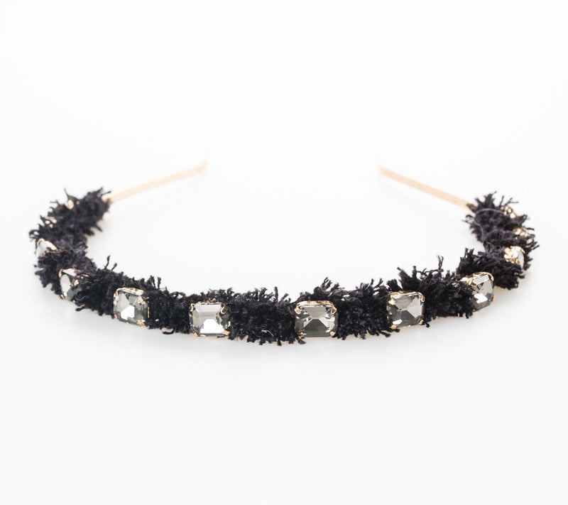 Violet & Brooks Phoebe Linen Fluff Headband — Main view