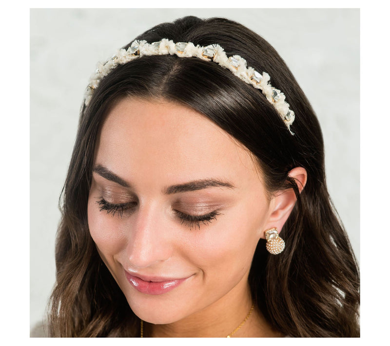 Violet & Brooks Phoebe Linen Fluff Headband — View 13