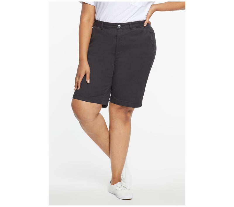 NYDJ Bermuda Shorts in Stretch Twill — Main view