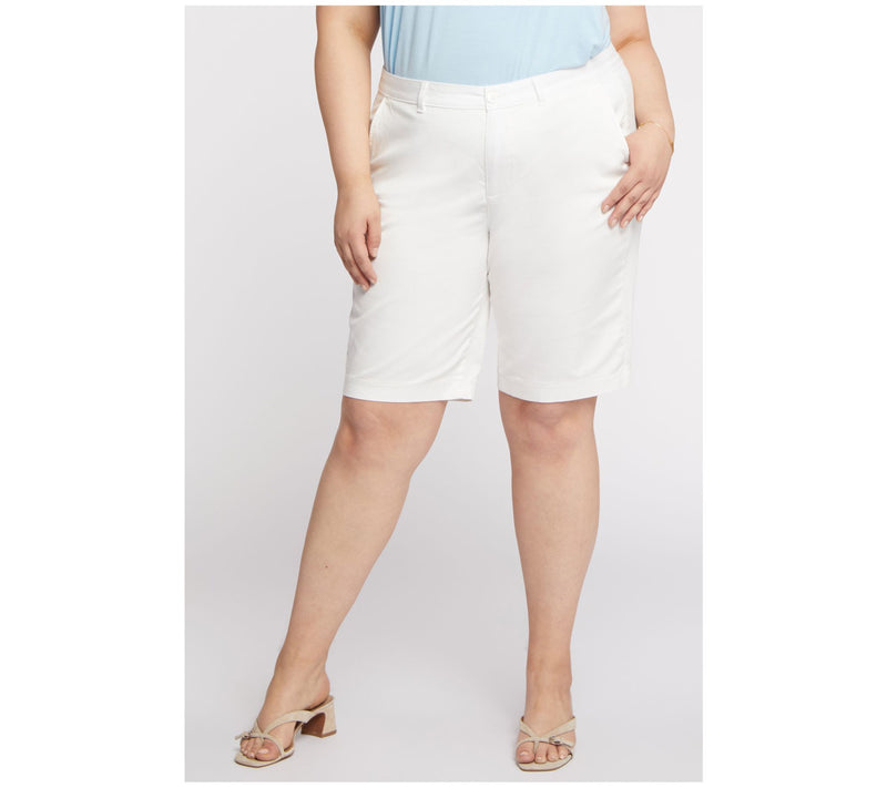 NYDJ Bermuda Shorts in Stretch Twill — View 11