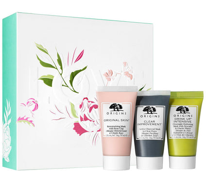Origins Love & Mask Masking Set Retexturize Purify & Hydrate