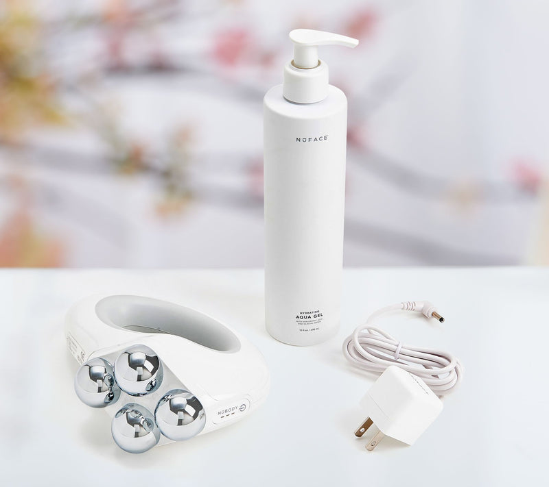 NuBODY by NuFACE Skin Toning Device with 10-oz Aqua Gel — View 7