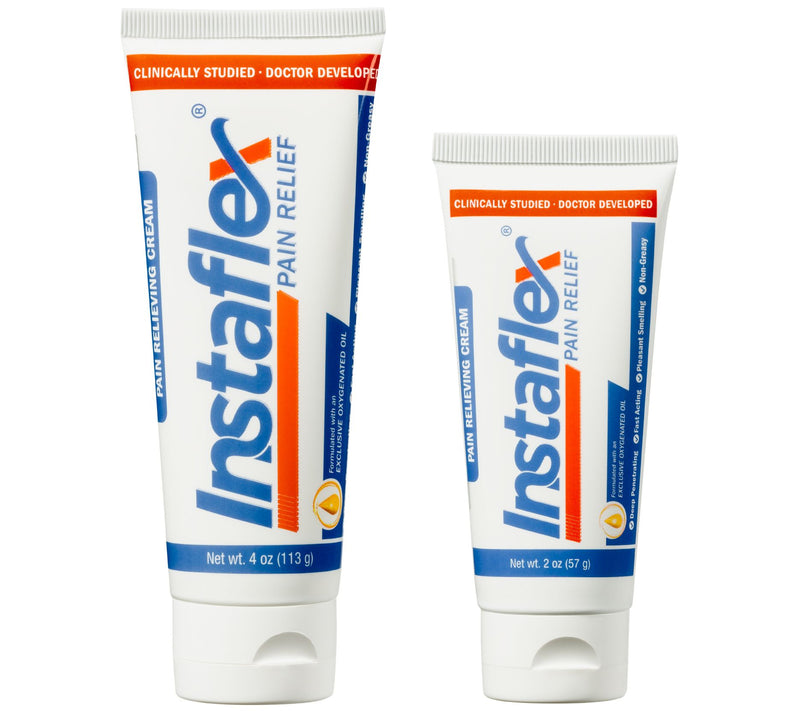 Instaflex 4 oz and 2 oz Pain Relief Cream Set — Main view