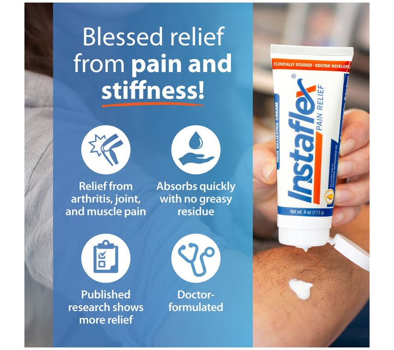 Instaflex 4 oz and 2 oz Pain Relief Cream Set — View 7
