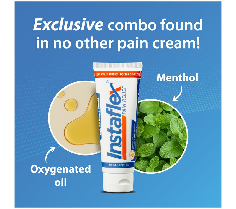 Instaflex 4 oz and 2 oz Pain Relief Cream Set — View 5