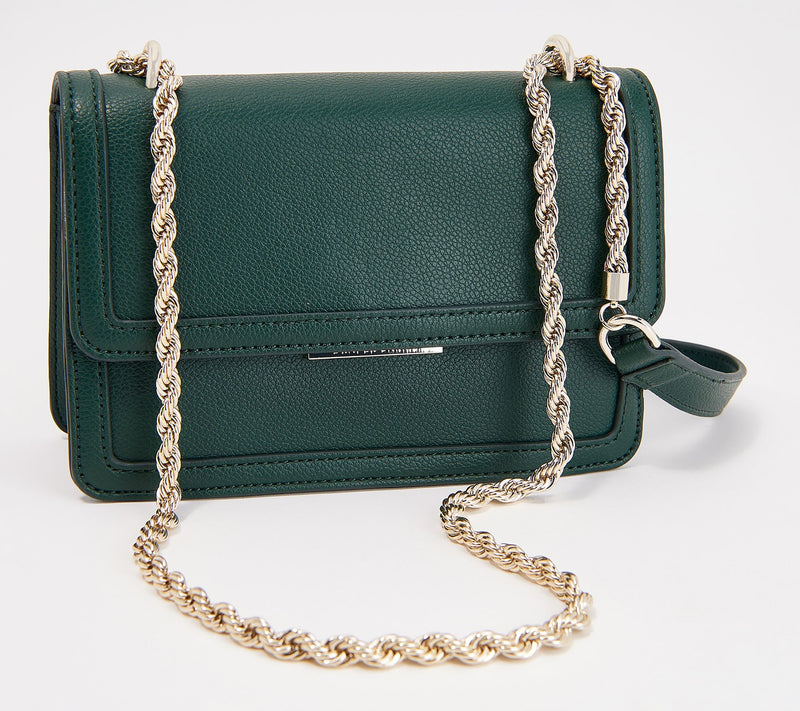"As Is" Draper James Lana Front Flap Rope Chain Crossbody — View 7
