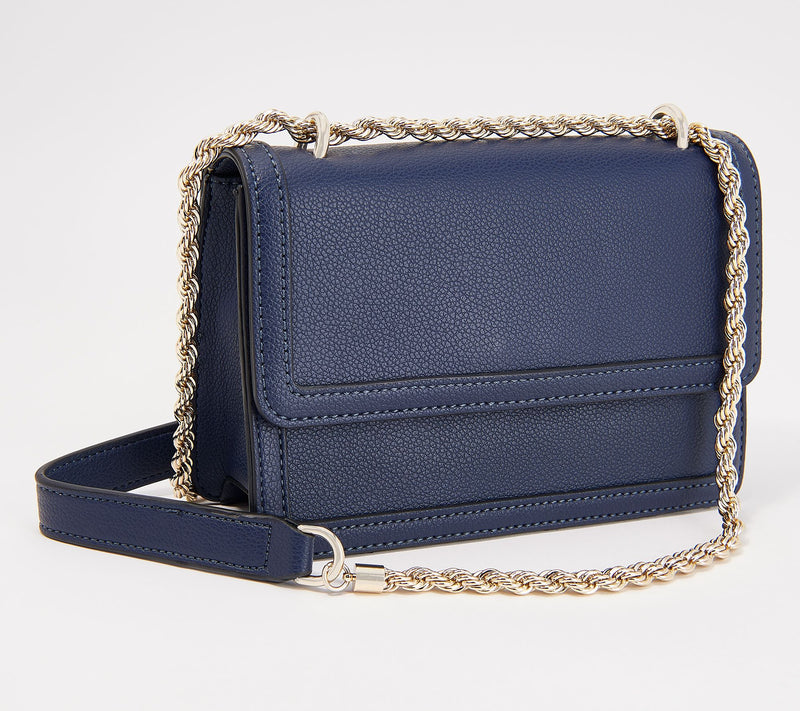 "As Is" Draper James Lana Front Flap Rope Chain Crossbody — View 9
