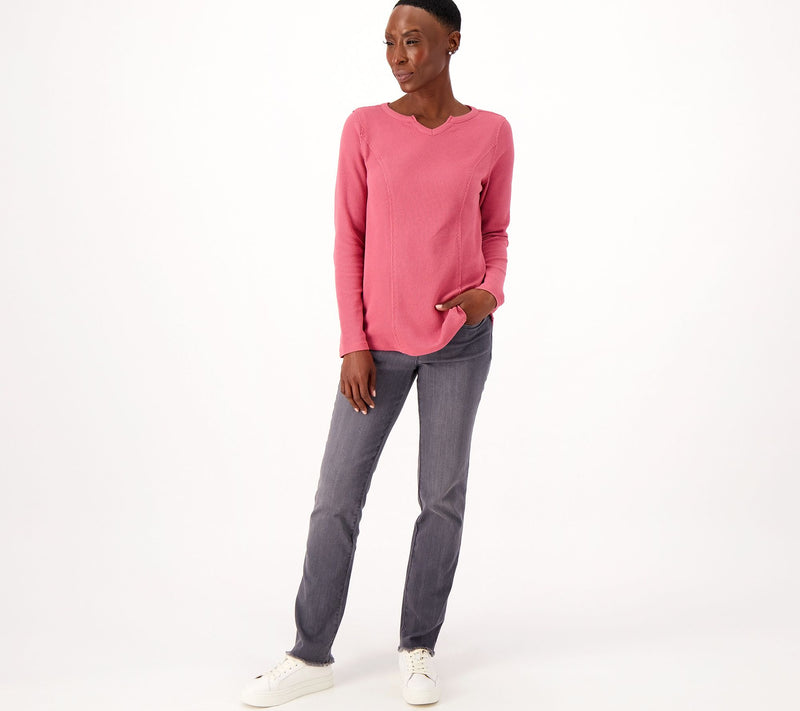 Belle by Kim Gravel Pet Primabelle Straight Leg Jeans — View 11