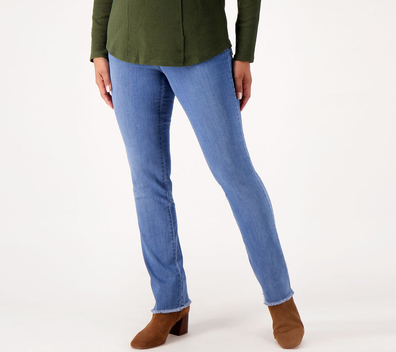Belle by Kim Gravel Pet Primabelle Straight Leg Jeans — View 14