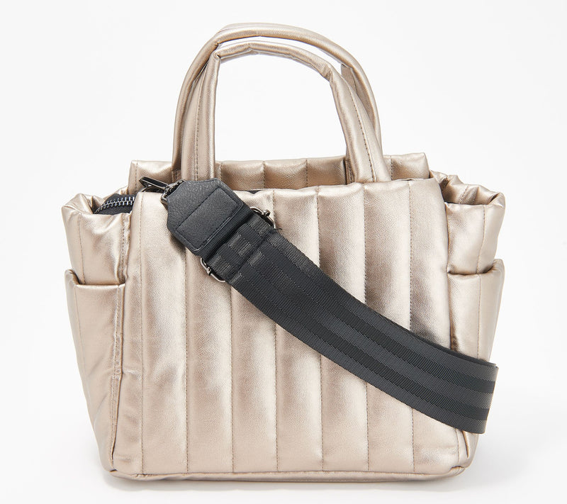 "As Is" Think Royln Faux Leather Tote with Removable Strap - Paxton — Main view