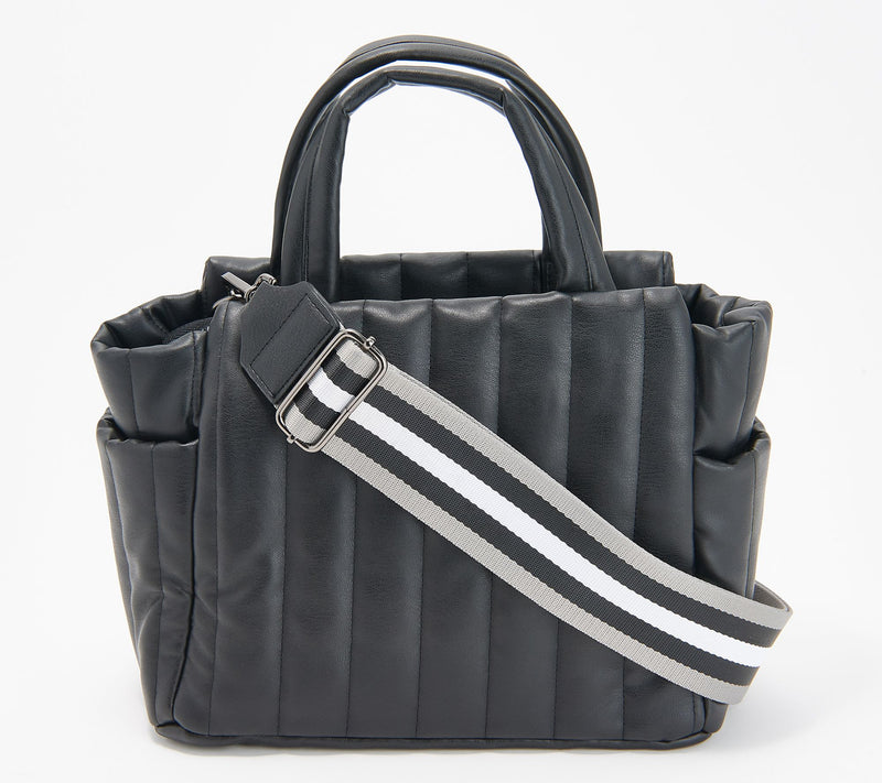 "As Is" Think Royln Faux Leather Tote with Removable Strap - Paxton — View 13