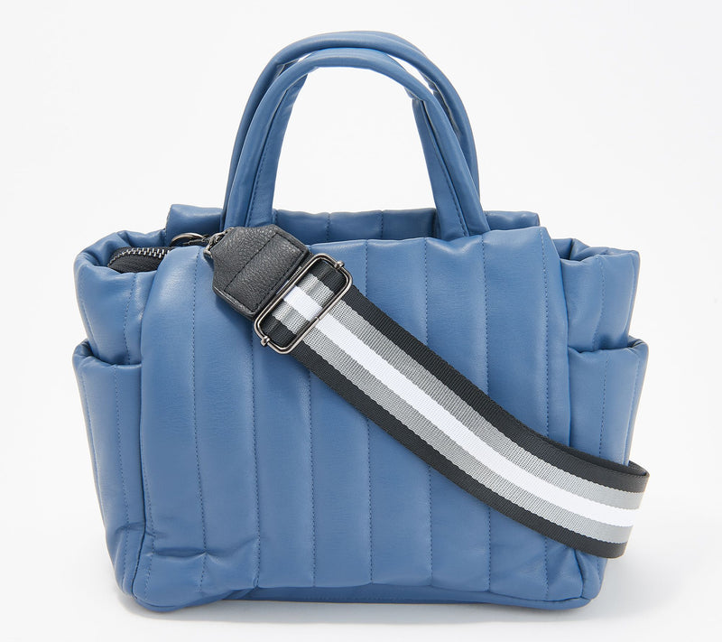 "As Is" Think Royln Faux Leather Tote with Removable Strap - Paxton — View 9