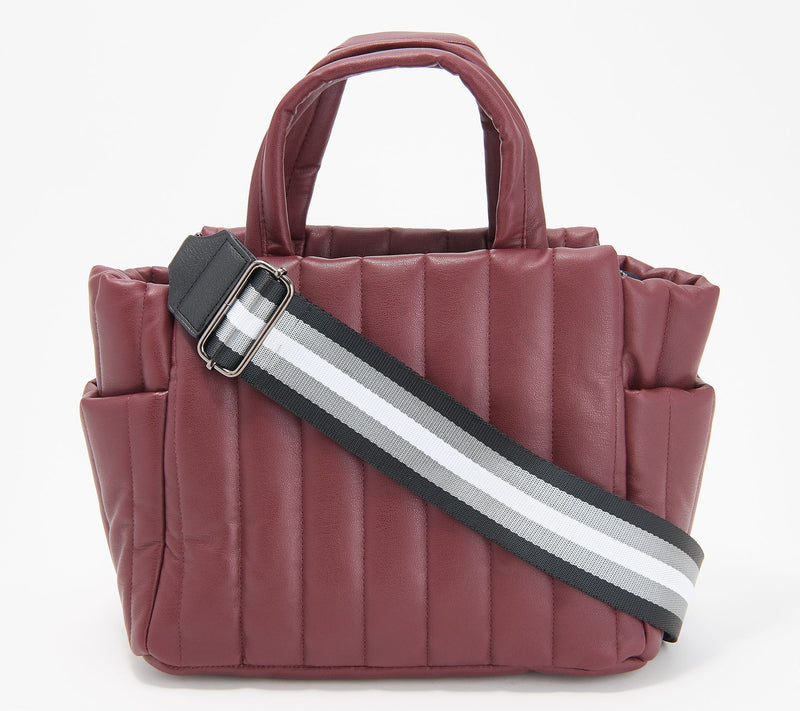 "As Is" Think Royln Faux Leather Tote with Removable Strap - Paxton — View 11