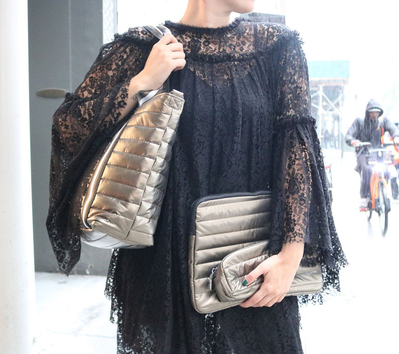 "As Is" Think Royln Tote with 2 Organizational Pouches — View 9