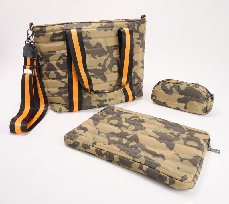 "As Is" Think Royln Tote with 2 Organizational Pouches — View 18