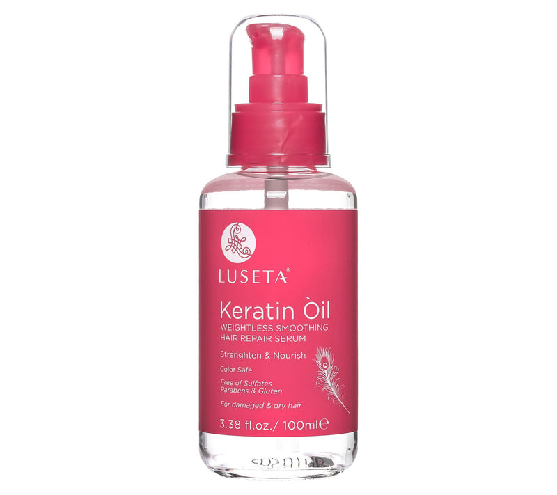 Luseta Keratin Oil Weightless Smoothing Hair Repair Serum — Main view