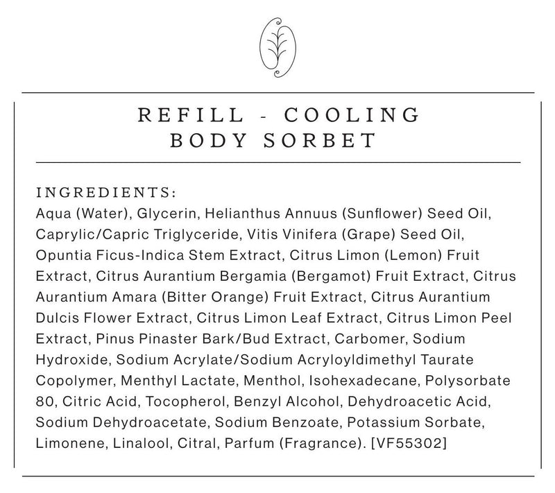 Villa Floriani Costa Refill Cooling Body Sorbet — View 4